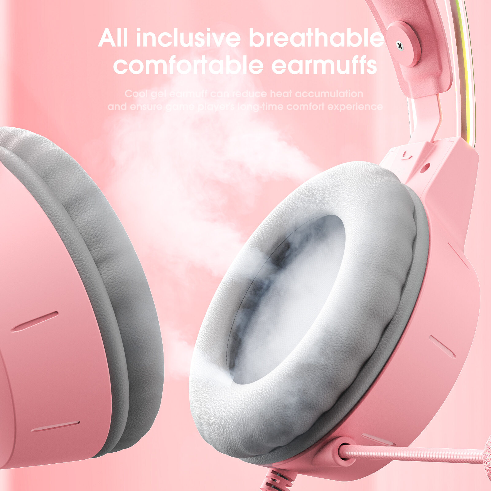 Casque gaming filaire onikuma x15 pro avec micro et éclairage rgb_voghion.com