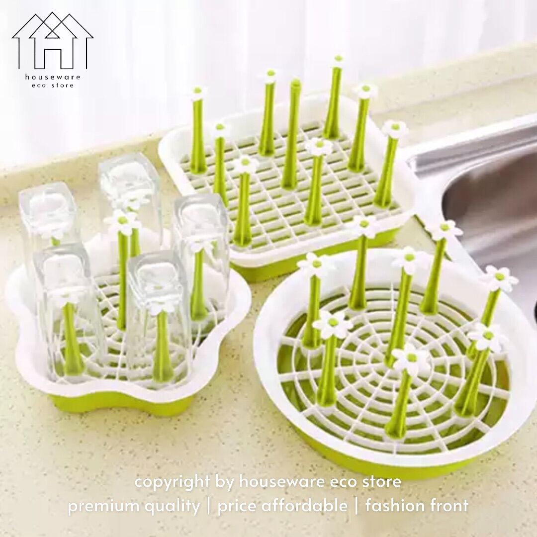 Drain Mug holder Cawan dapur Menyimpan rak untuk cawan teh Kitchen cup ...