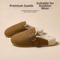 BAIMUQINGCHEN | Womens Warm Home Slipper Furry Slippers