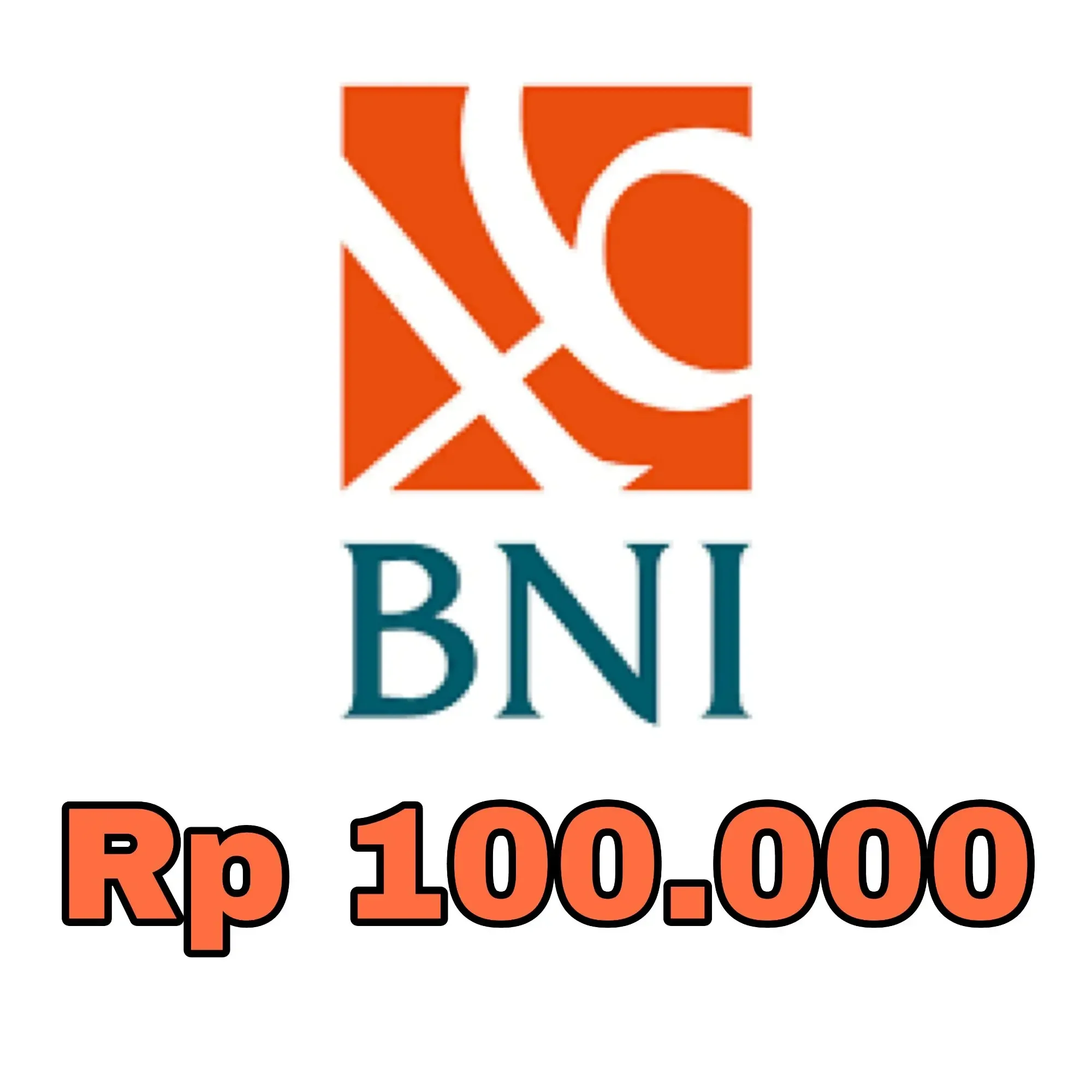 Isi Ulang BNI Indonesia Rp 100.000