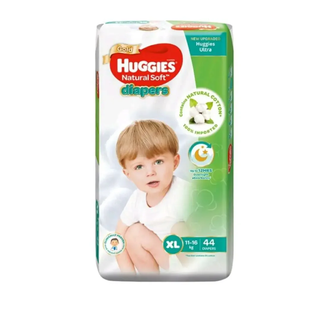 HUGGIES Natural Soft Ultra Tape Diapers XL44