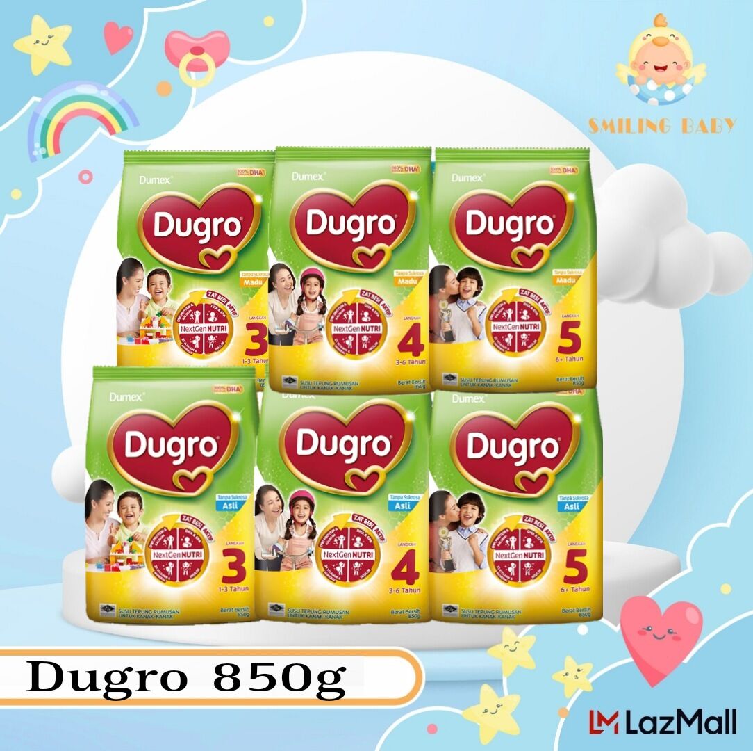 Dumex Dugro 3 (1-3 Tahun) Perisa Asli (850g)