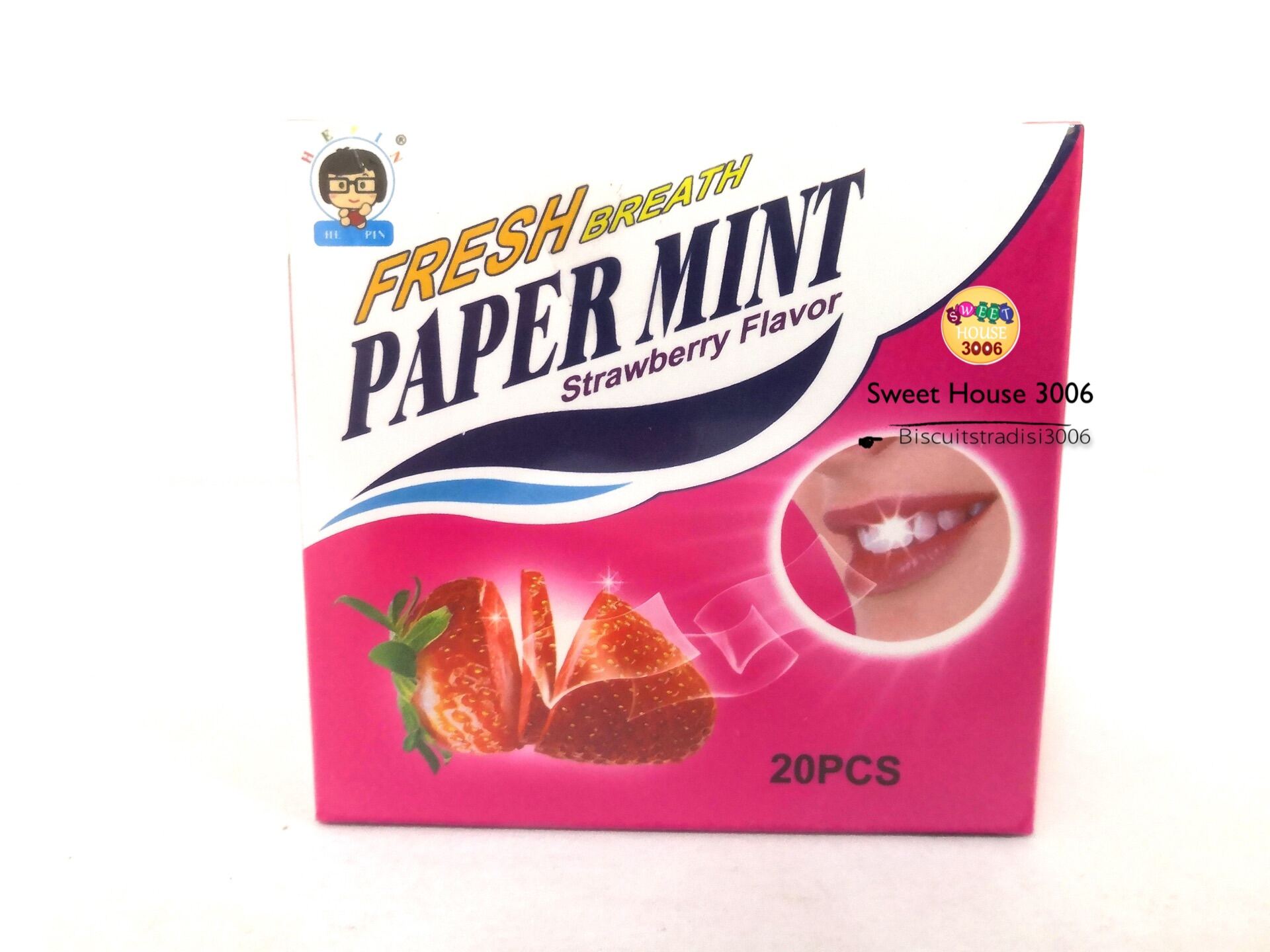 Hepin Fresh Paper Mint Candy 20pcs