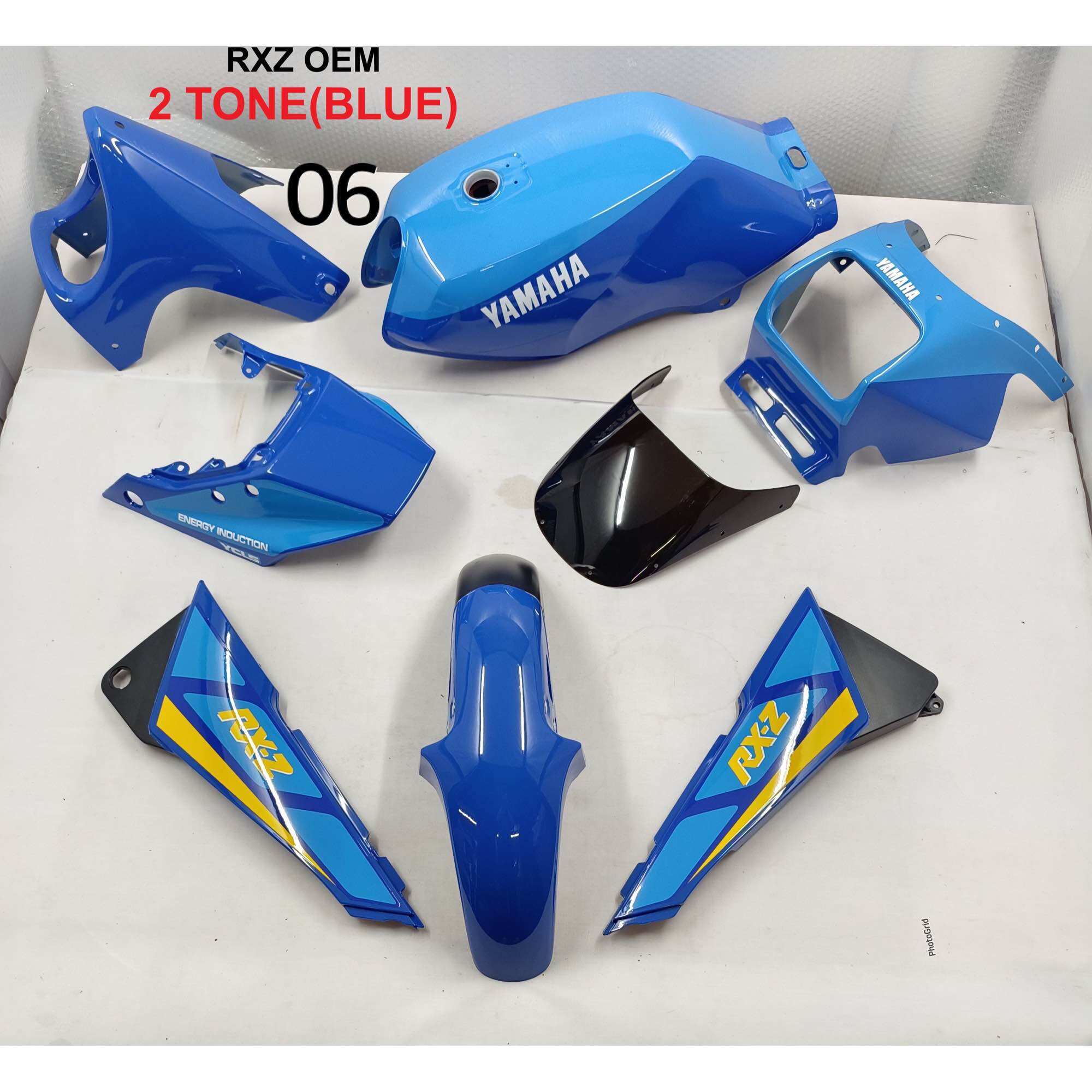 Body Rxz YAMAHA RXZ 5 SPEED BODY COVER SET OEM ( STICKER TANAM ) RED BLUE GREEN ...