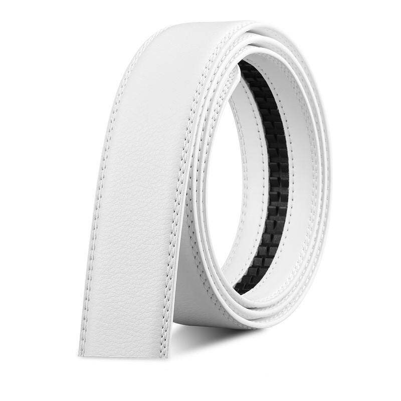 Thắt Lưng Chỉ Thắt Lưng Nam Da Thật Khóa Tự Động Thắt Lưng Không Có Khóa Thắt Lưng Cho Nam Chiều Rộng 3.5Cm