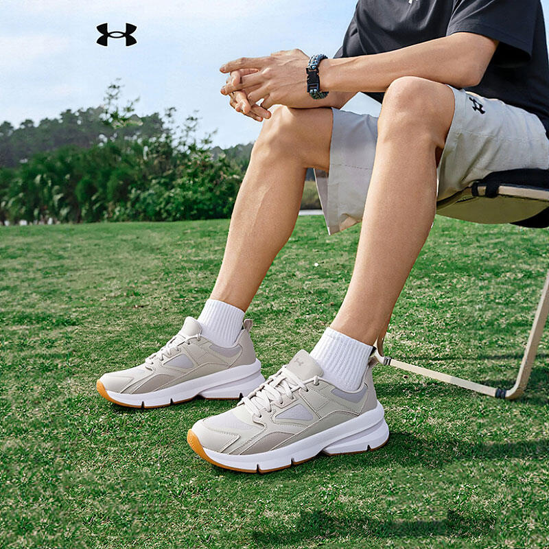 Men's Running Shoes under Armour UA Breathable Casual Sports Outdoor Training Shoes Comfortable Commuting Mesh Upper Rubber Sole Harga  275 Ringgit*Penghantaran Percuma