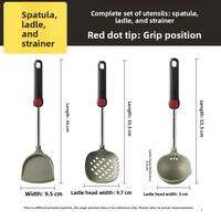 COOKER KING | Non-Stick Pan Special Heat-Resistant Silicone Kitchen Utensils Set