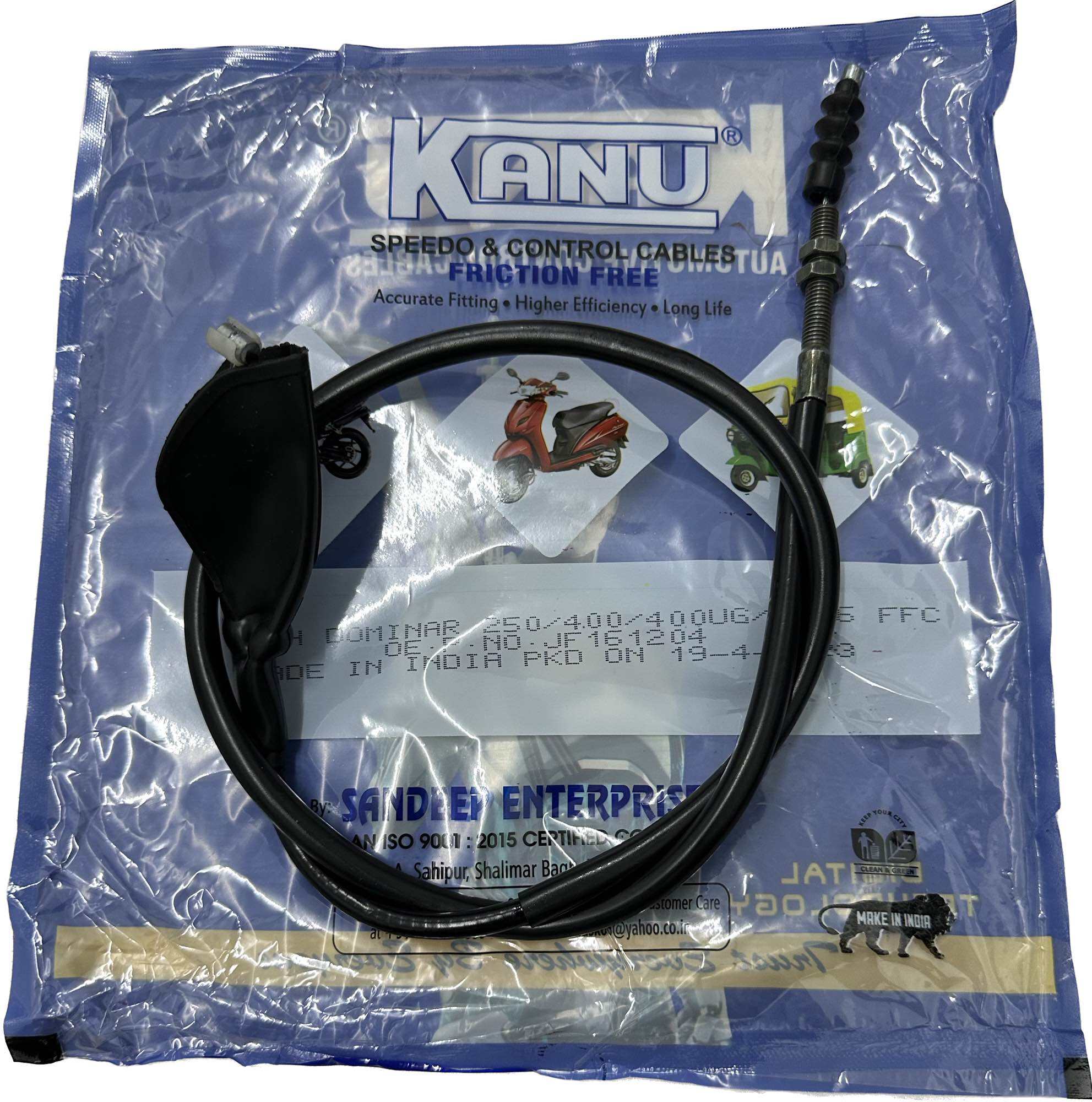 CABLE CLUTCH DOMINAR D400/UG/250 BAJAJ KANU BRAND Lazada