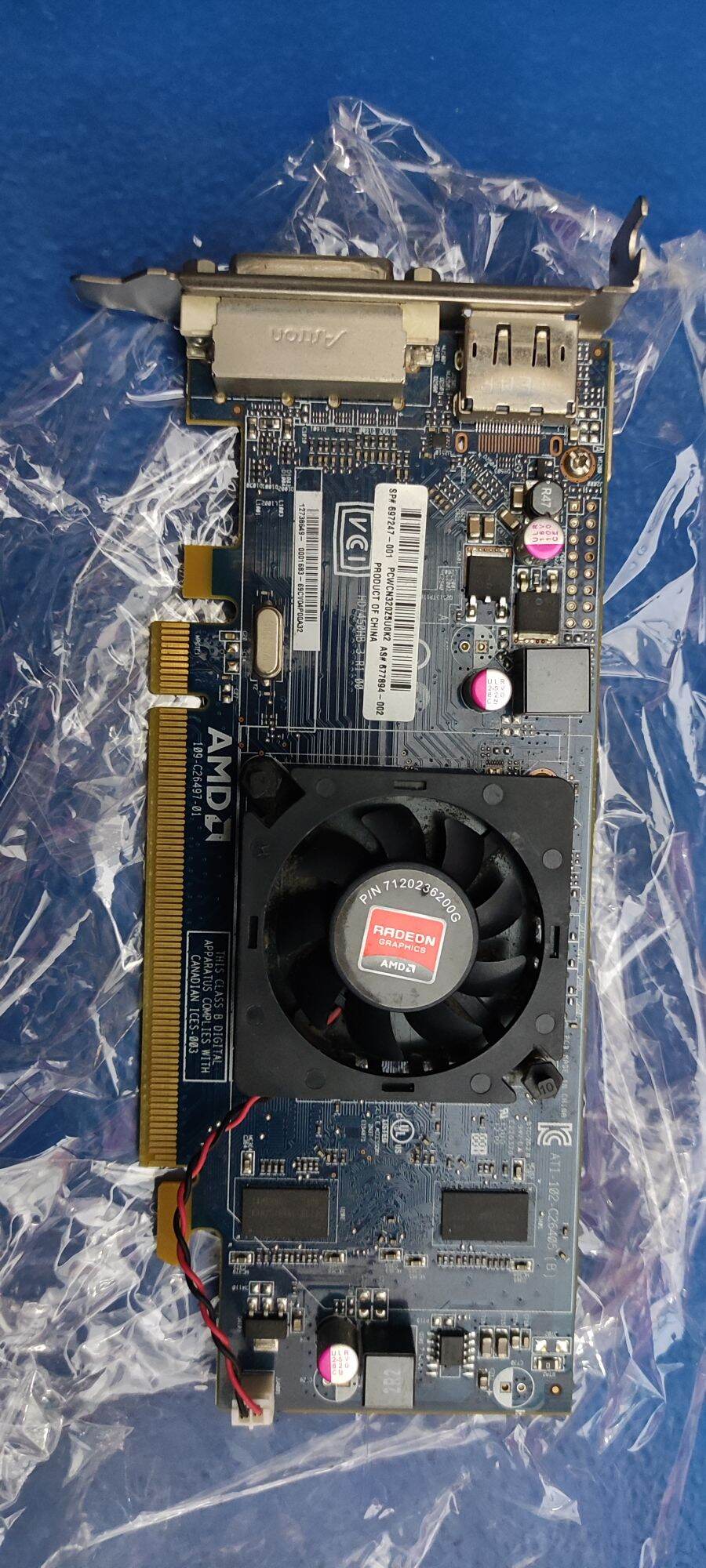 AMD RADEON HD 6450 HD 7000 HD 8490 512MB 1GB GDDR3 LOW PROFILE GRAPHIC ...