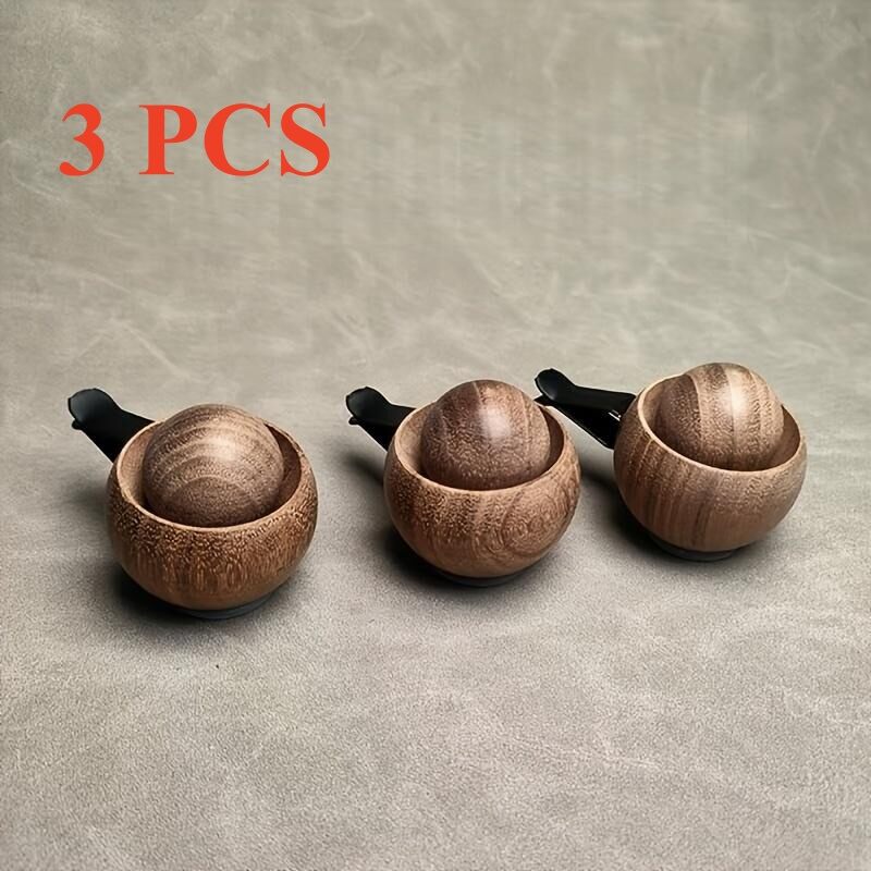 Car & Home Essential Oil Diffuser - Made of Wood Mini Cute Natural Fragrance Diffuser Suitable for Bedroom Living Room Bathroom