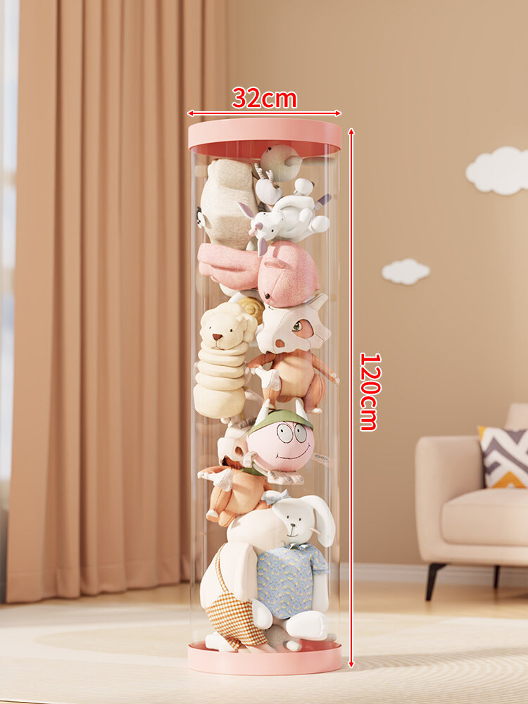 Transparent Toy Storage Bucket