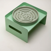 Petdebby | Anti-Chocking Minimalist Slow Feeder Pet Bowl with Elevated Stand