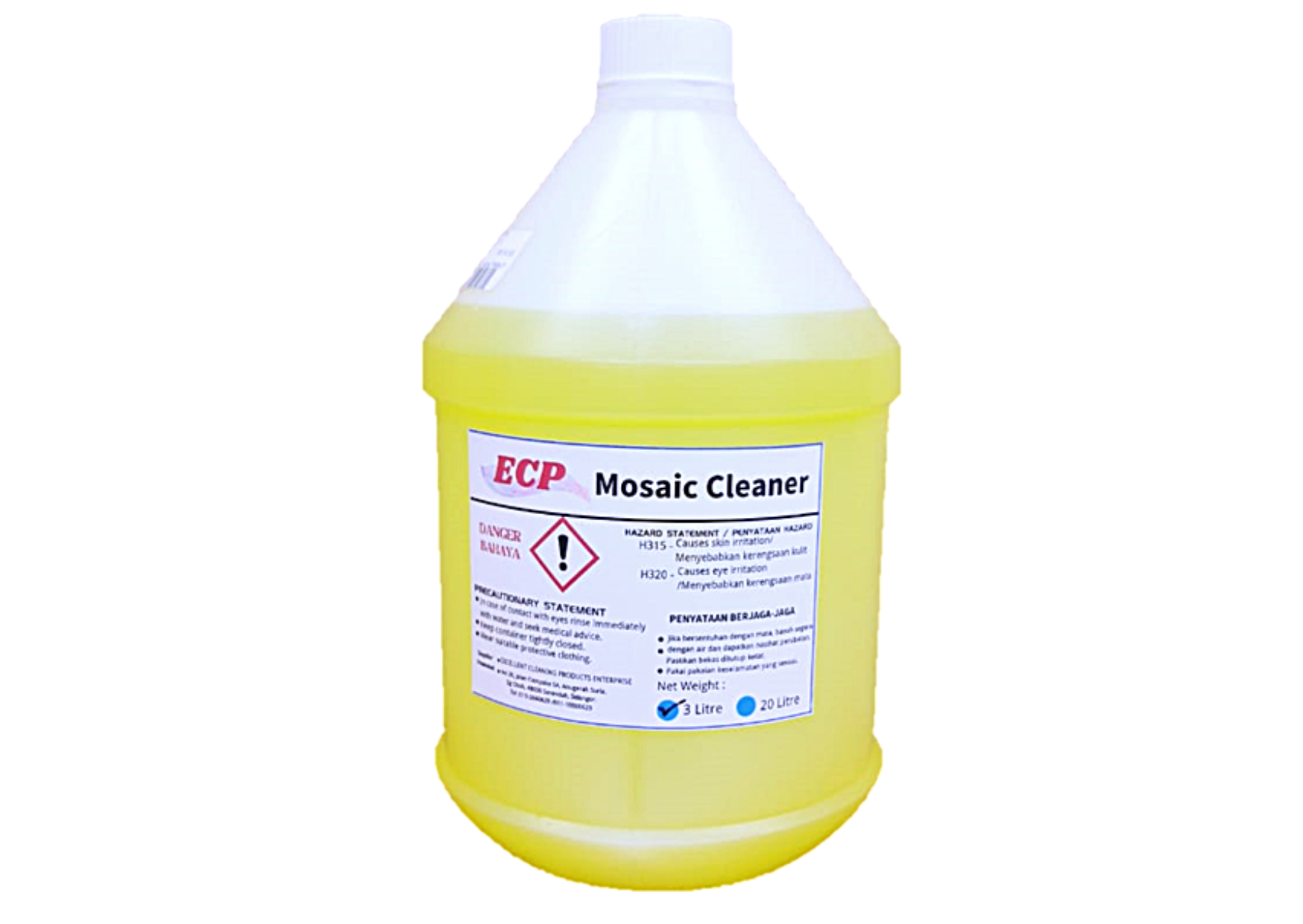 Mosaic Cleaner Acid Cement Marble Tiles Floor Wall 3 Litre Lazada