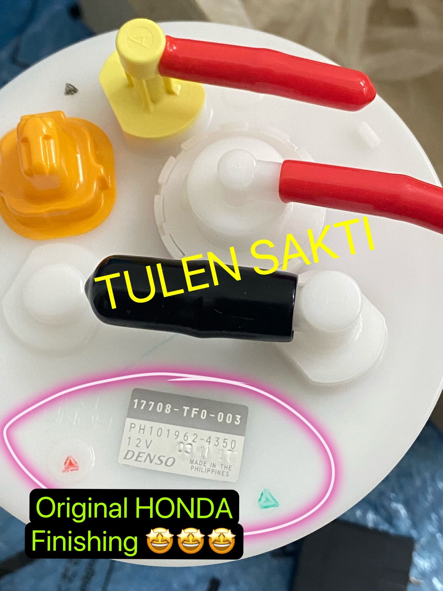 ORIGINAL HONDA CITY TMO JAZZ GE (20092013) FUEL PUMP + FUEL FILTER