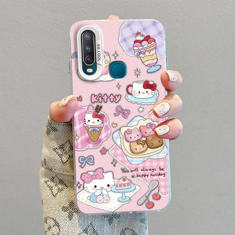 Vivo Y17 / Y15 / Y12 / Y11 2019 Case For Vivo Y17 / Y15 / Y12 / Y11 2019【The latest bezel soft case cartoon cute female boy camera protection phone case cover】