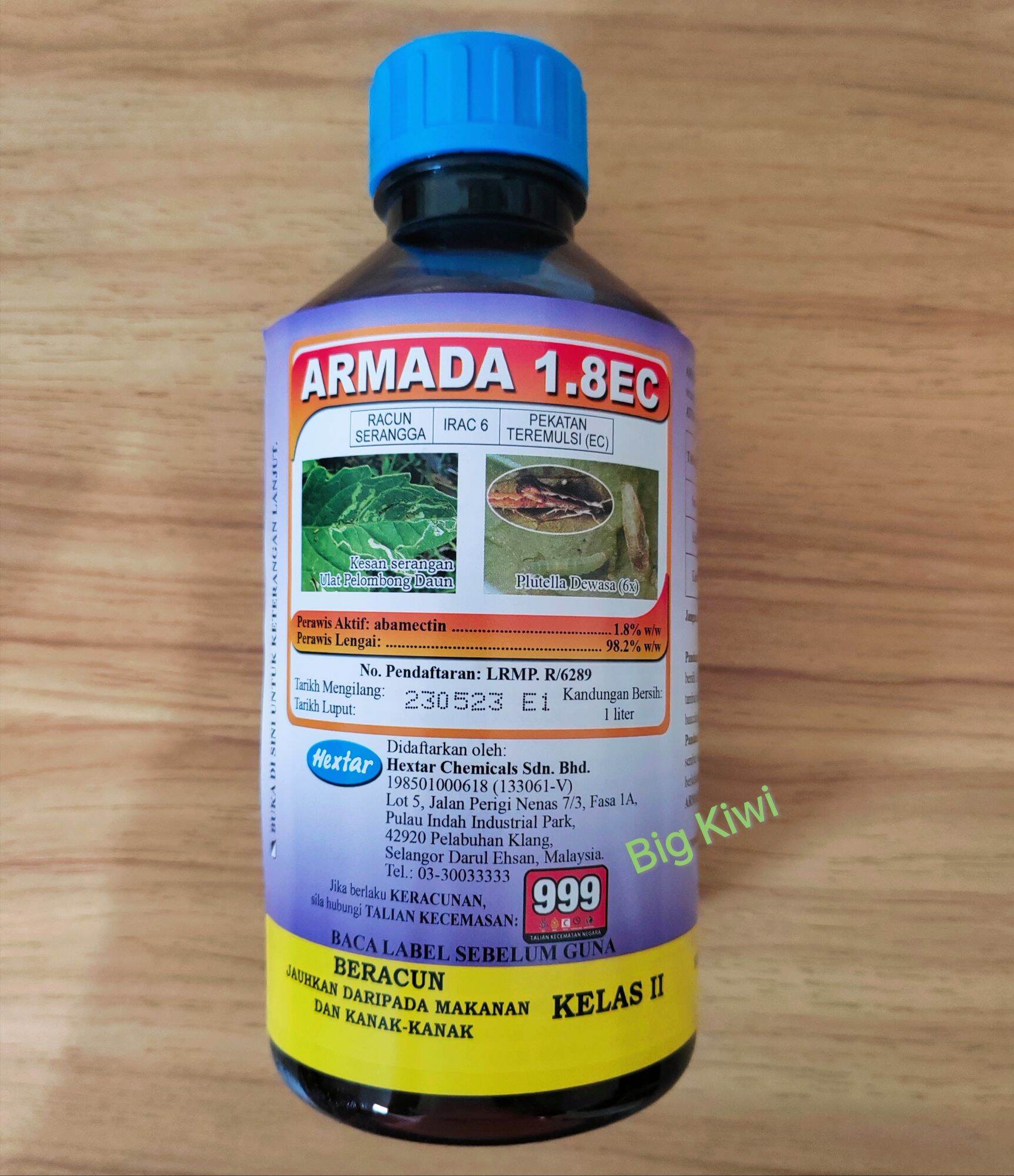 Hextar Armada 1.8EC 1L abamectin 1.8 racun serangga thrip lalat