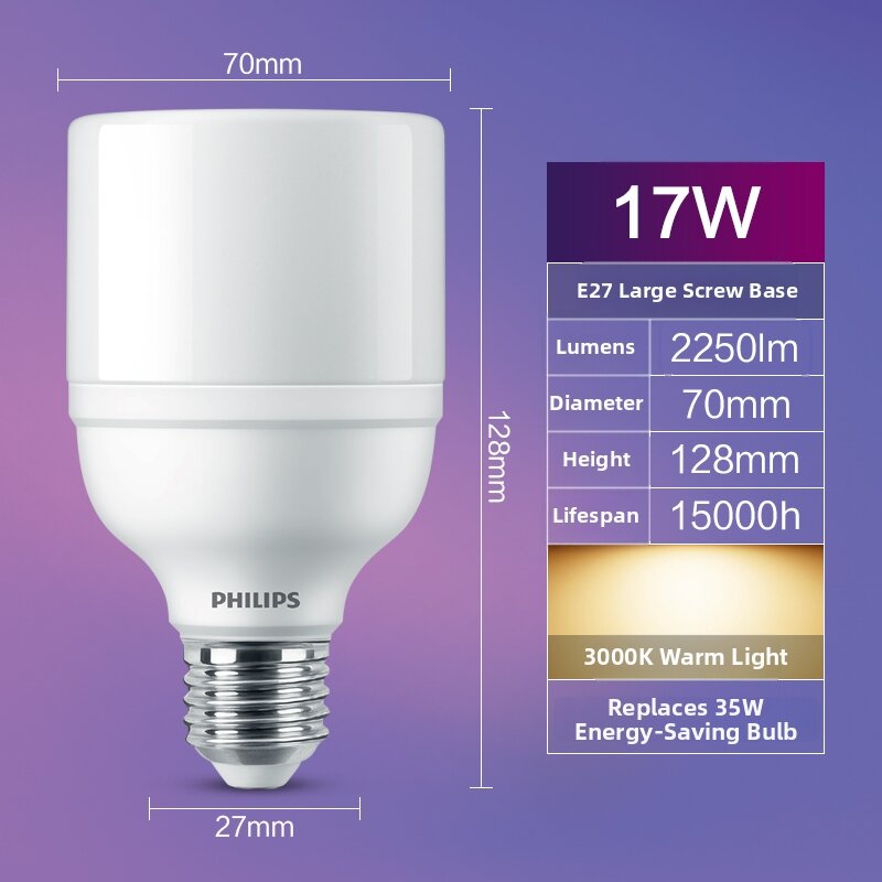 Philips | Bright E27 LED Light Bulb