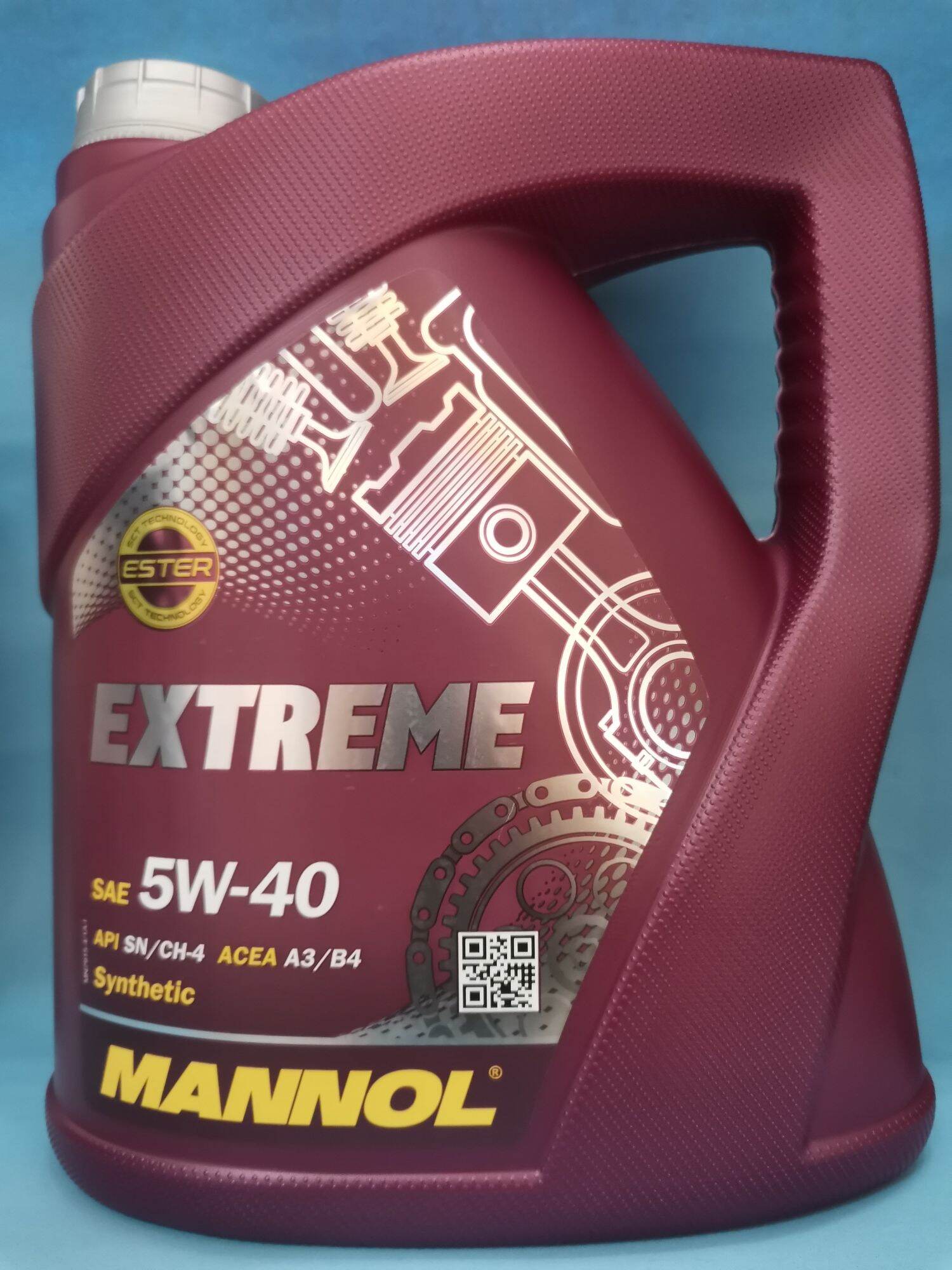 MANNOL EXTREME 5W40 (7915)*5L*ACEA A3/B4* API SN/CH-4* FULLY SYNTHETIC OIL