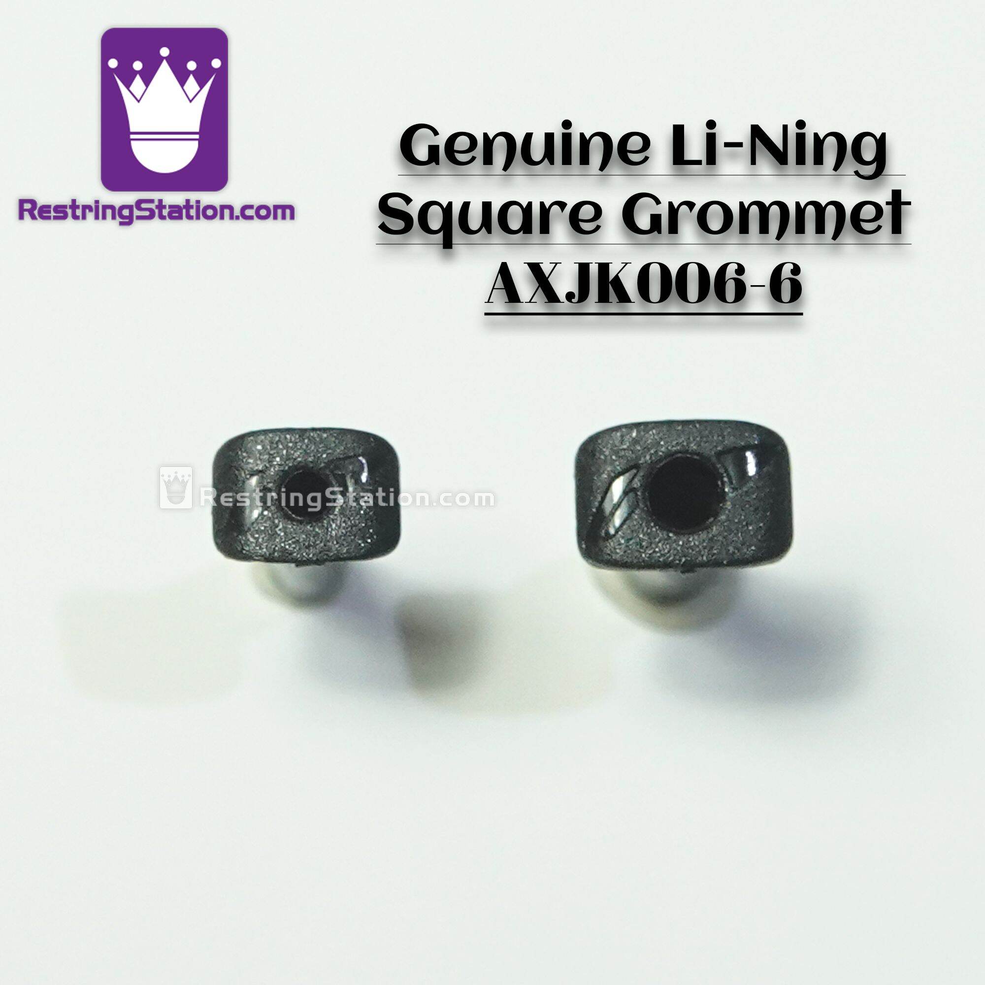 [Grommet] 100 Genuine LiNing Logo Square Grommet Kit AXJK0066 for