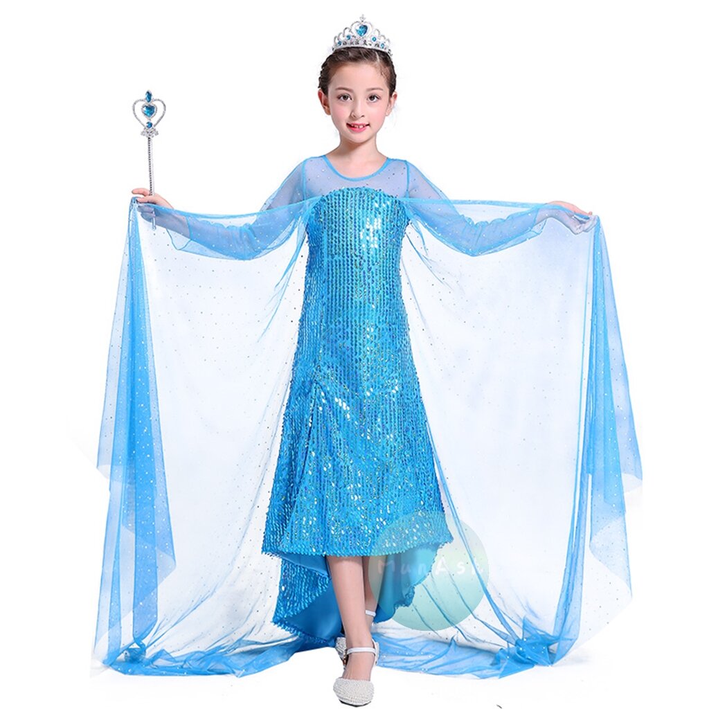 Frozen Lazada Long Dress Buy Frozen Elsa Long Sleeve Dress Online At A  Better Price
