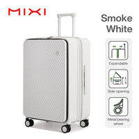 Mixi Expandable Top Opening Carry On PC Hard Shell Luggage（2024）KM9296