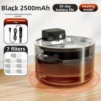 HELLOLEIBOO | Automatic Stainless Large Capacity Wireless Induction Pet Water Fountain