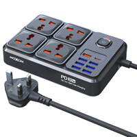 Moxom 12in1 Extension Cord MX-ST15 Wall Power Socket Universal Plug Air