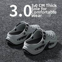 QIAOHUI | Height Increasing Mens Clogs Anti-slip Arch Support