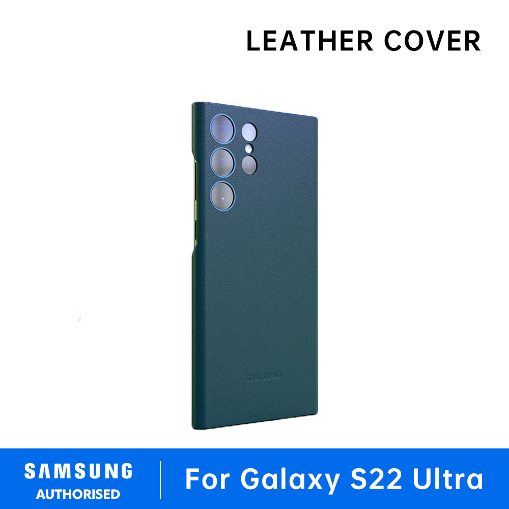 Original Leather Case For Samsung Galaxy S22 Ultra High Quality Soft Leather Cover Samsung Galaxy S22 Ultra Protector Shell & Box - Image 3