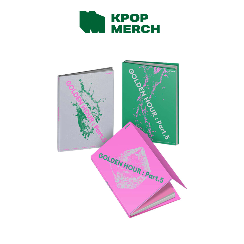 ATEEZ - 14th Mini Album [ GOLDEN HOUR : Part.5 ] Photobook ver ราคา 883 บาท*ส่งฟรี