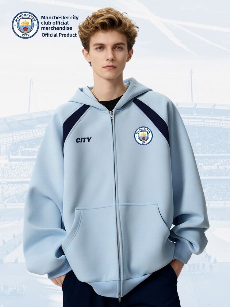 ALL STAR PARTNER | Fall New Color Block Hooded Long Sleeve Sportswear Jacket Harga 265 Ringgit*Penghantaran Percuma