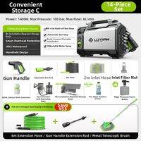 LUTIAN|Portable car wash machine high-pressure water pump household use 220V high-power water