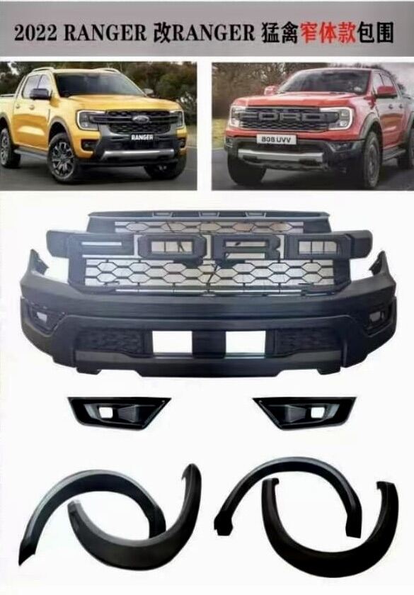 Automax Off Road Malaysia - Morning 🌞 Two Unit Ford Ranger T9 Convert To  New Raptor TTN THAILAND BODYKIT 🇹🇭 With Original Ford Raptor Grill 💯 In  Process……