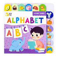 BEAR TALE English Learning Book Numbers Alphabet and A Fulfilling Day for Kids Early Education Picture Book