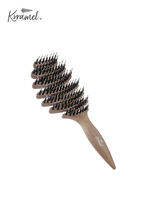 KRRAMEL | Pig Bristle Scalp Massage Volume Hair Care Comb