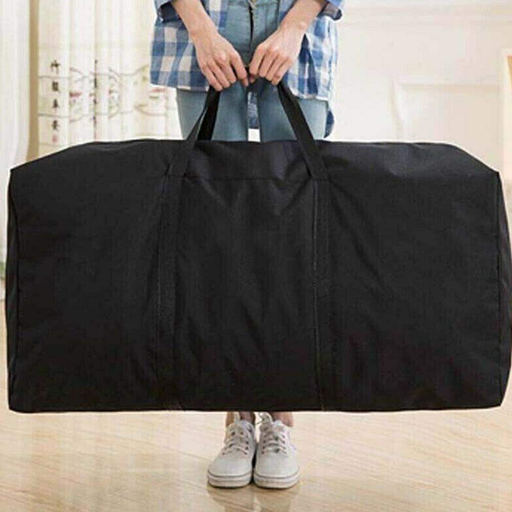 Large Capacity Folding Oxford Duffle Bag For Travel And Moving_voghion.com