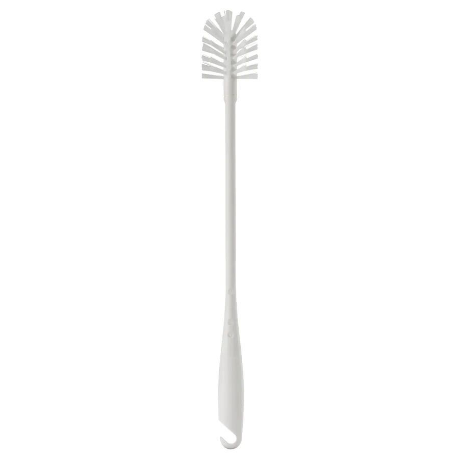 IKEA MEDELVAG Bottle brush orange / white 43cm