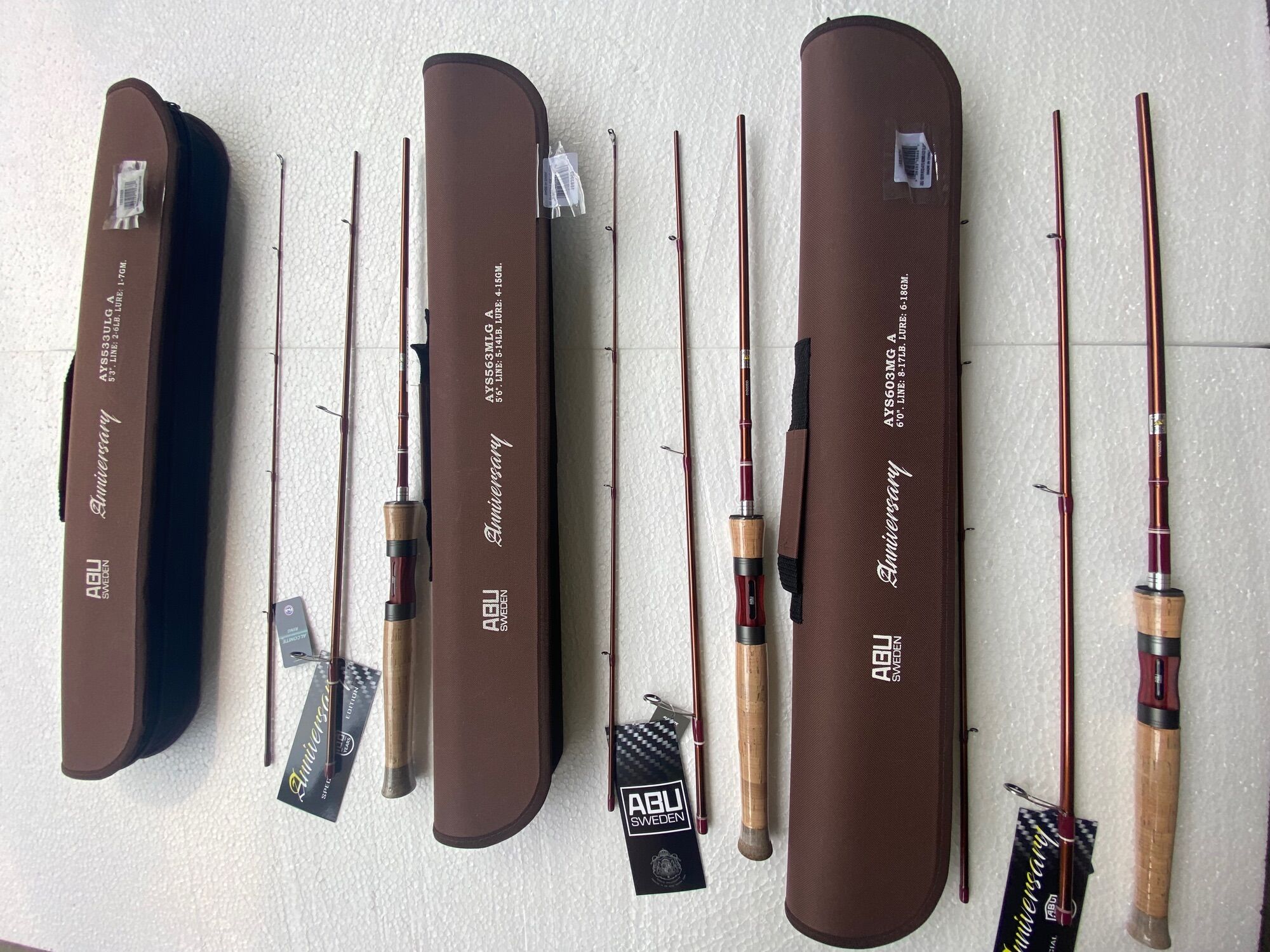 ABU GARCIA 100 YEARS ANNIVERSARY SPINNING & CASTING ROD Abu Garcia