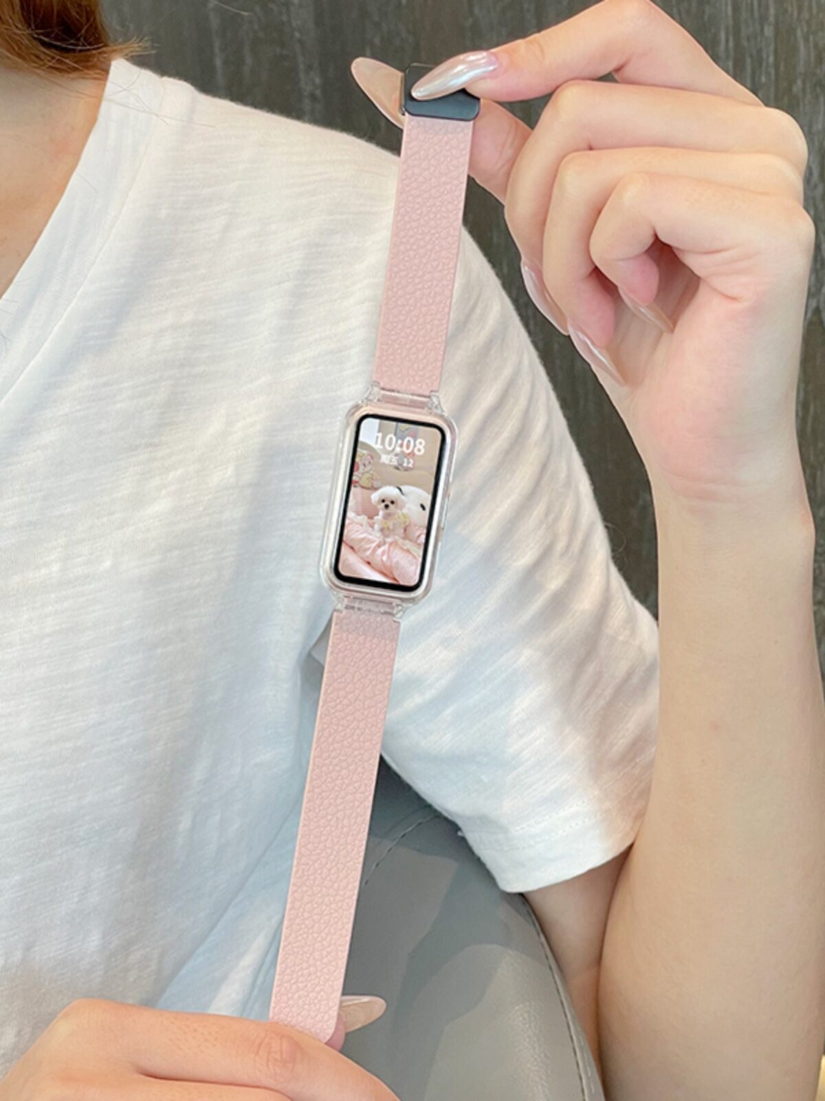 HuaweiBand1098NFCPerforatedSiliconexSmartBandforGirlsMagnesiawanFitxBreathableSpringSummerAccessariesYouMontserratTopCoubt Harga  21 Ringgit*Penghantaran Percuma