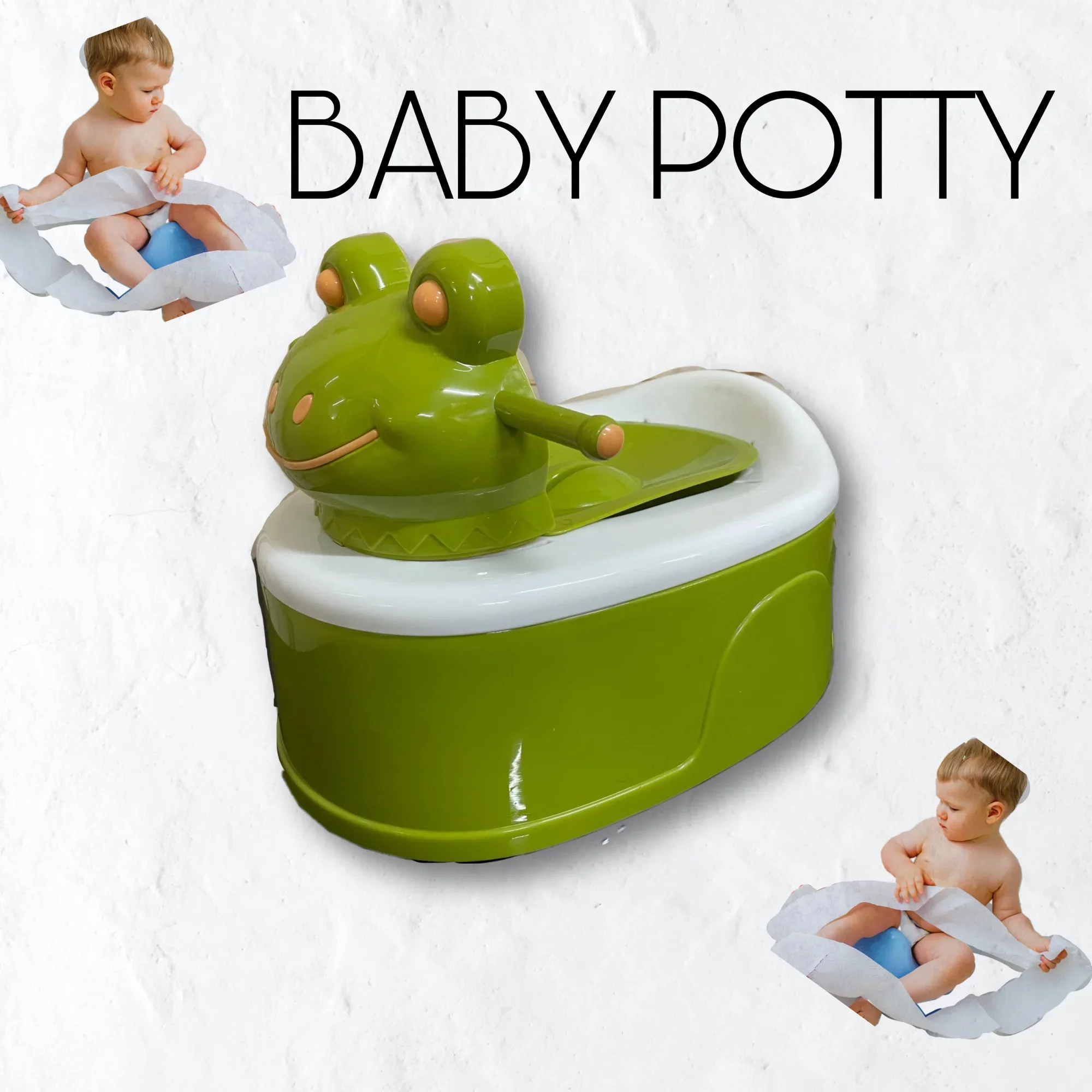 BABY POTTY CHAIR WITH HANDLE, Assorted Toilet Training Seat With Handle