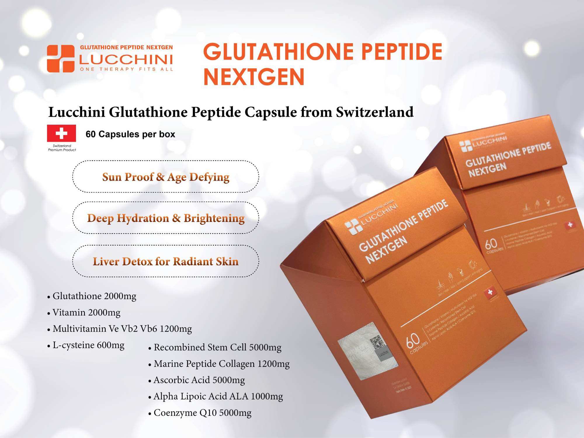 glutathione peptide lucchini Cell Formidable is a premium skin brighte www.laboratoire-lucchini.com/cn www.laboratoire-lucchini.com