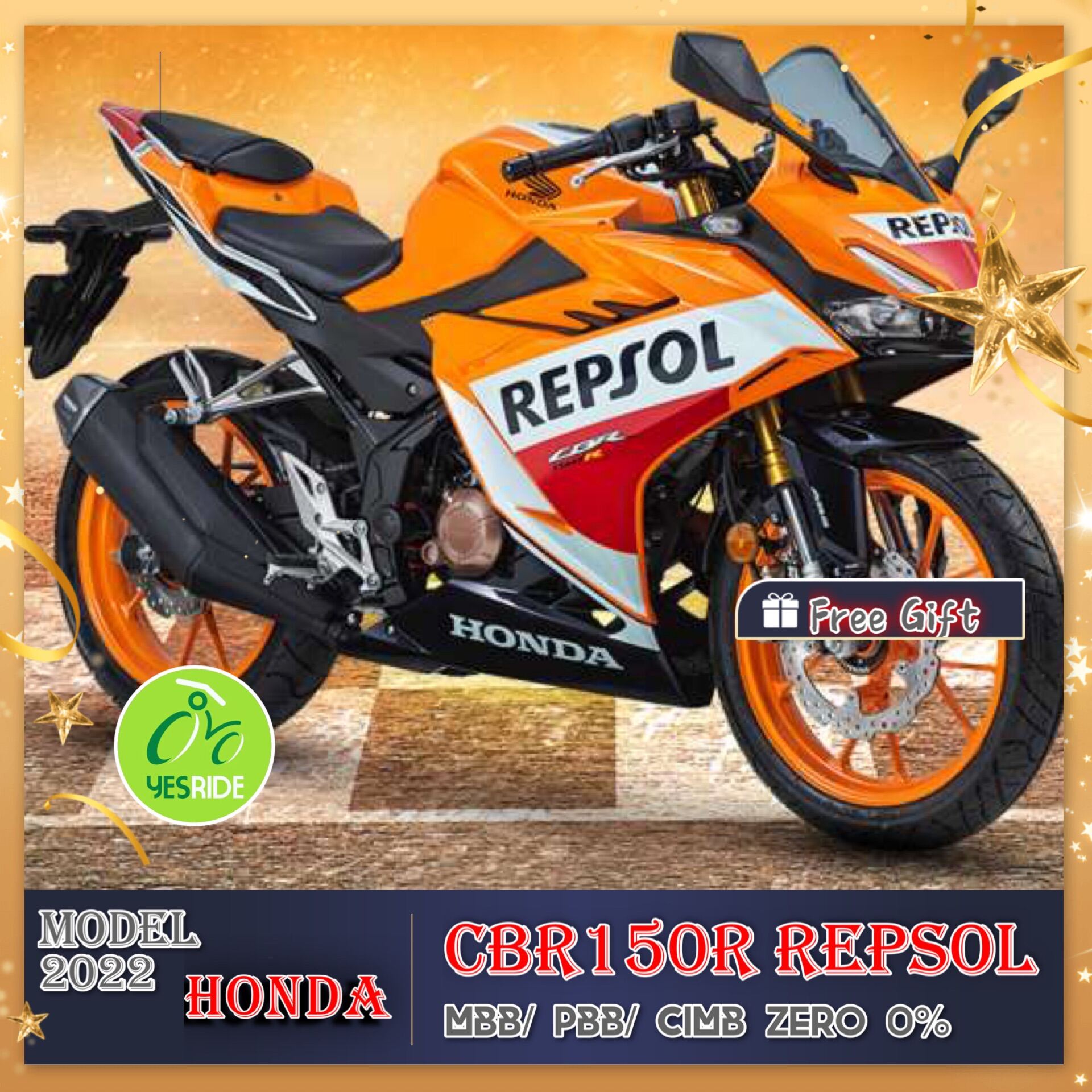 Cbr150r deals repsol 2019