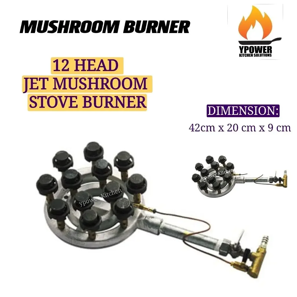 MUSHROOM BURNER STOVE/12 HEAD MUSHROOM JET BURNER.