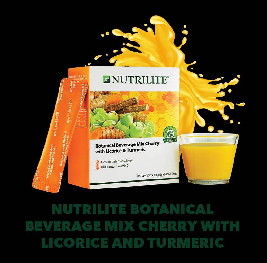 Amway Nutrilite Botanical Beverage berries with lutein / Apple jujube & wheat peptide / mix