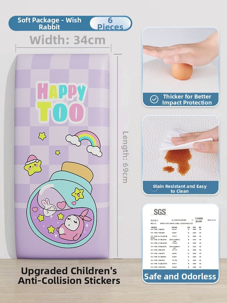Watthour | Anti-Collision Infant-Use Wall Padding Waterproof