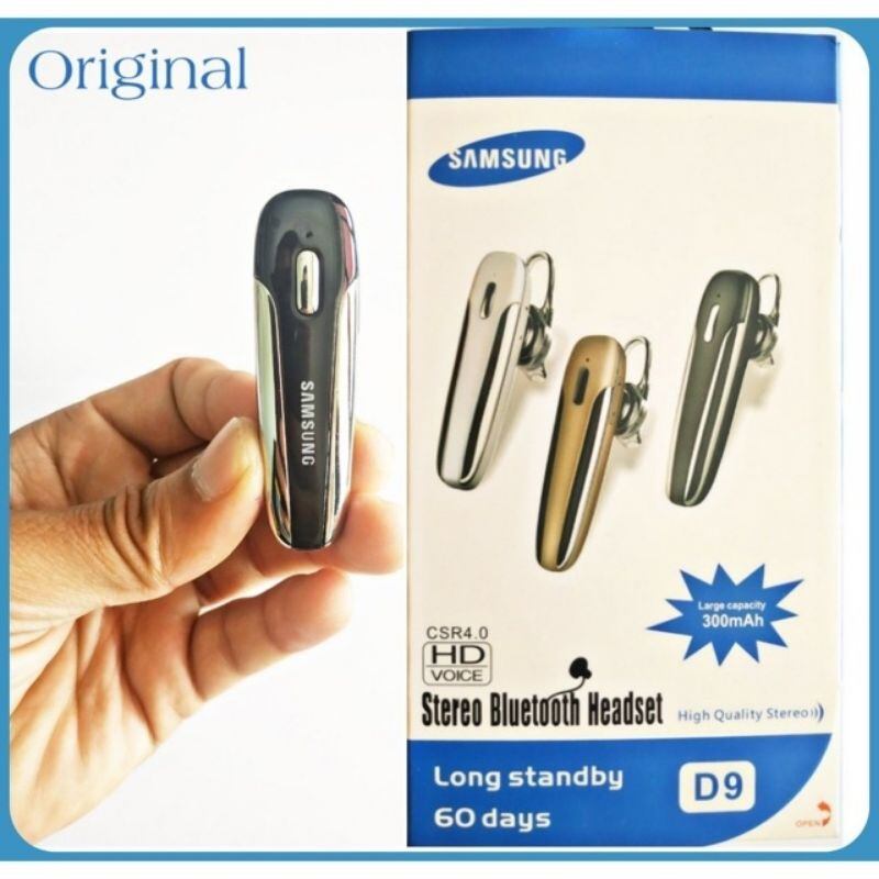 Bluetooth waterproof Headset D9 Samsung 