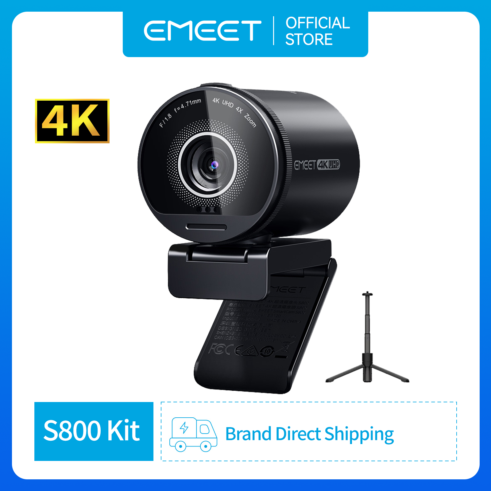 eMeet E3120 EMEET SmartCam S800 Amazon.co.jp: EMEET SmartCam eMeet E3120 EMEET SmartCam S800 Amazon.co.jp: EMEET SmartCam
