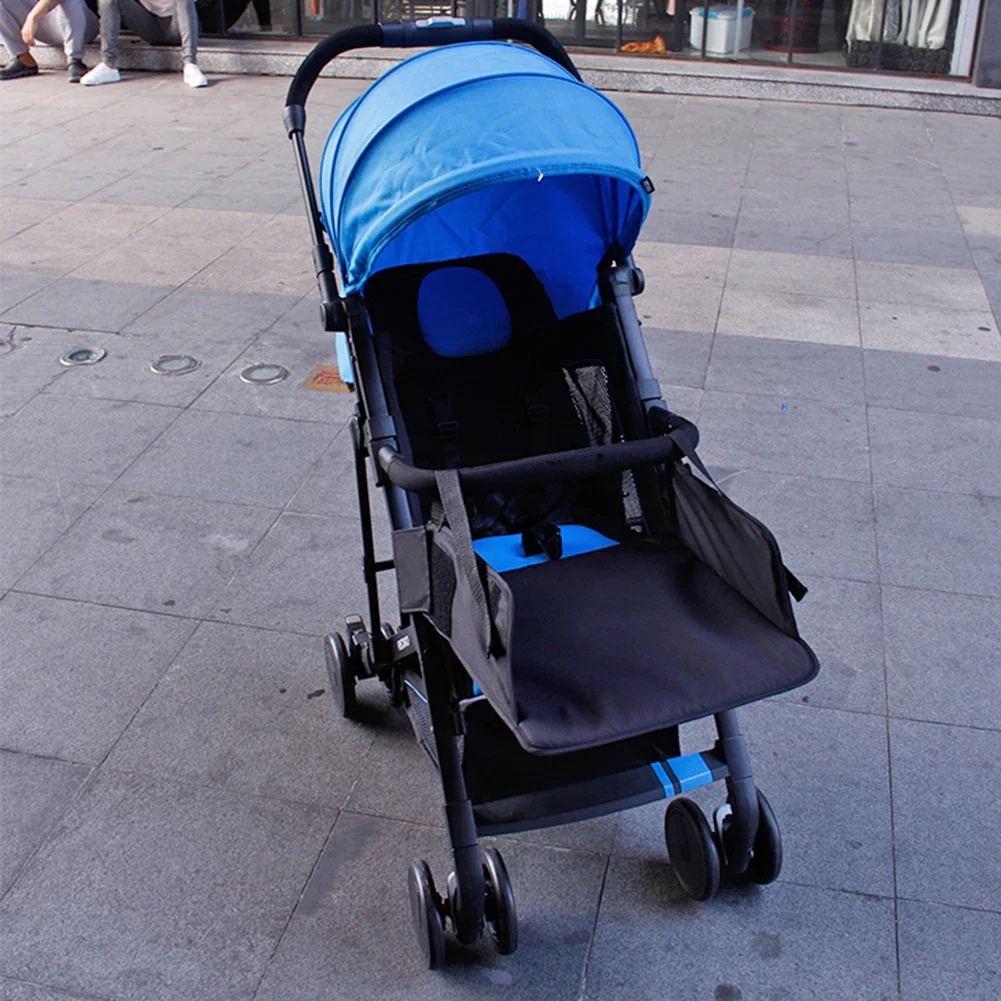 EELHOE | Baby Stroller Universal Footrest Oxford Cloth Durable Practical Footboard Pushchair Infant Kid Pram Accessories 35x30ｃｍ