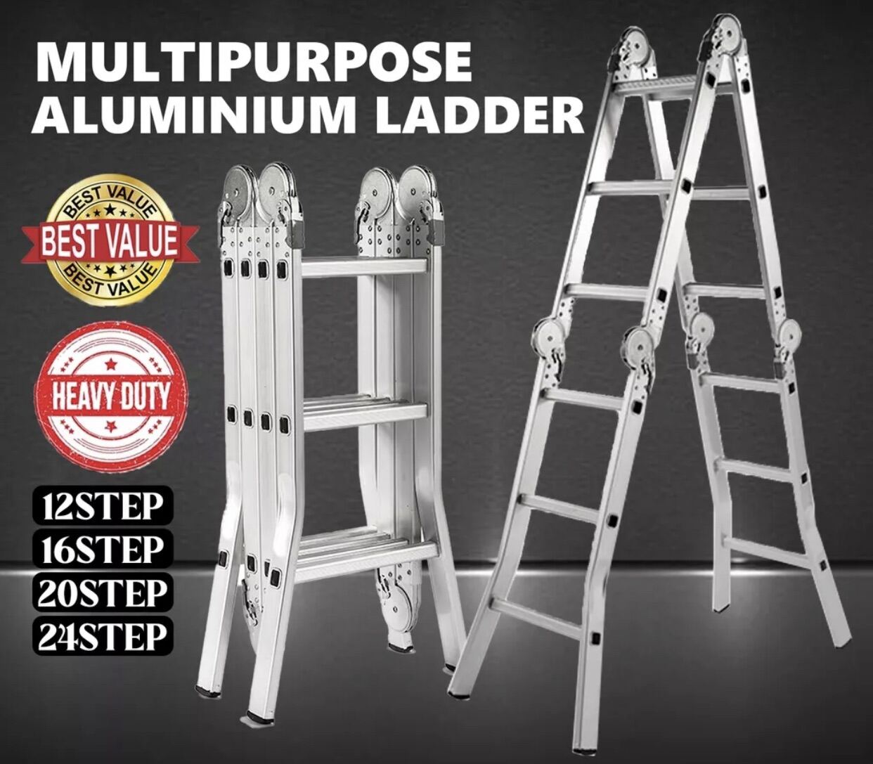 Heavy duty deals multi purpose ladder