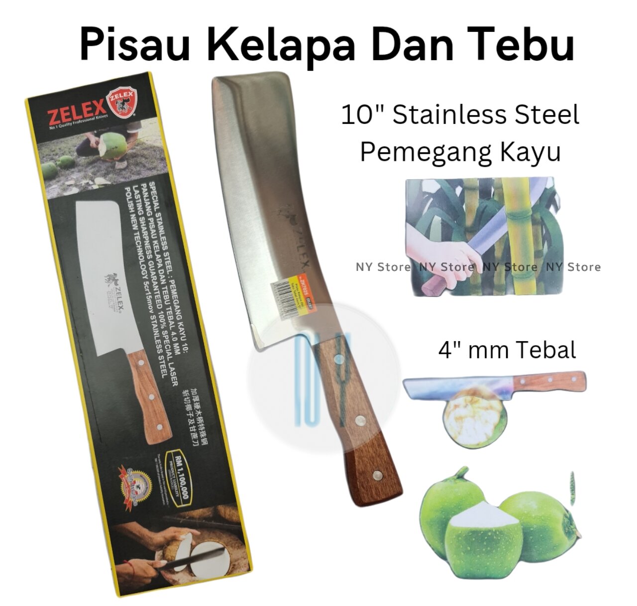 Durian Special Knife Open Shell Curved Blade Stainless Steel - Temu